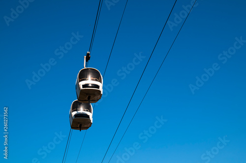 Cable Cars Blue Sky © stdemiriz