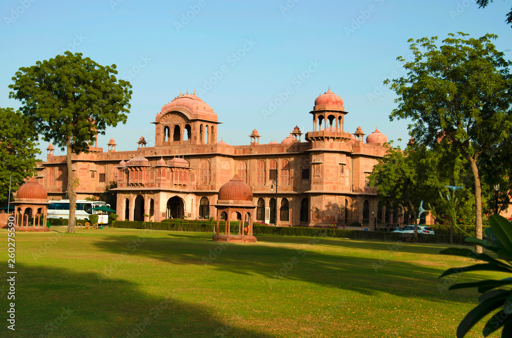 Lalgarh Palace, Bikaner, Rajasthan, India.