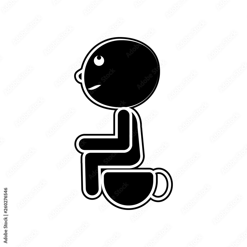 Baby poops icon. Element of maternity for mobile concept and web apps icon. Glyph, flat icon for website design and development, app development Baby poops icon. Element of maternity for mobile concept and web apps icon. Glyph, flat icon for website design and development, app development