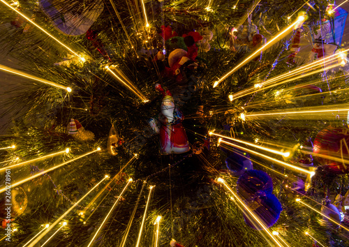 Santa On a Tree