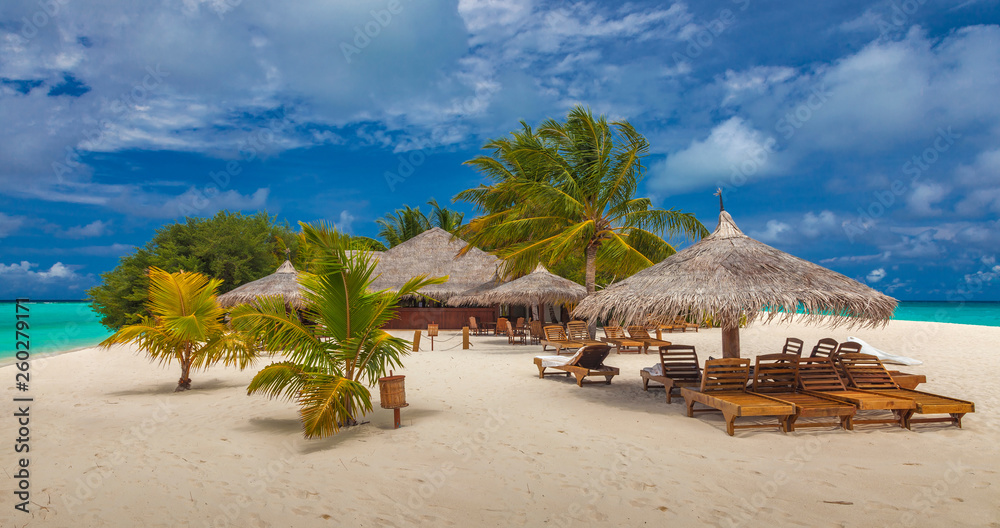 Fototapeta premium Malediven im lhaviyani Atoll