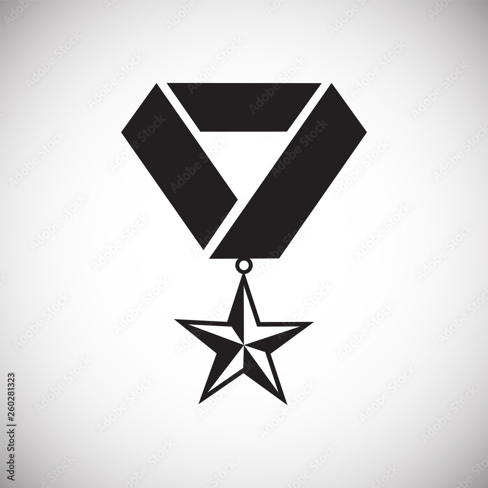 Award icon on background for graphic and web design. Simple vector sign. Internet concept symbol for website button or mobile app. Award icon on background for graphic and web design. Simple vector sign. Internet concept symbol for website button or mobile app.
