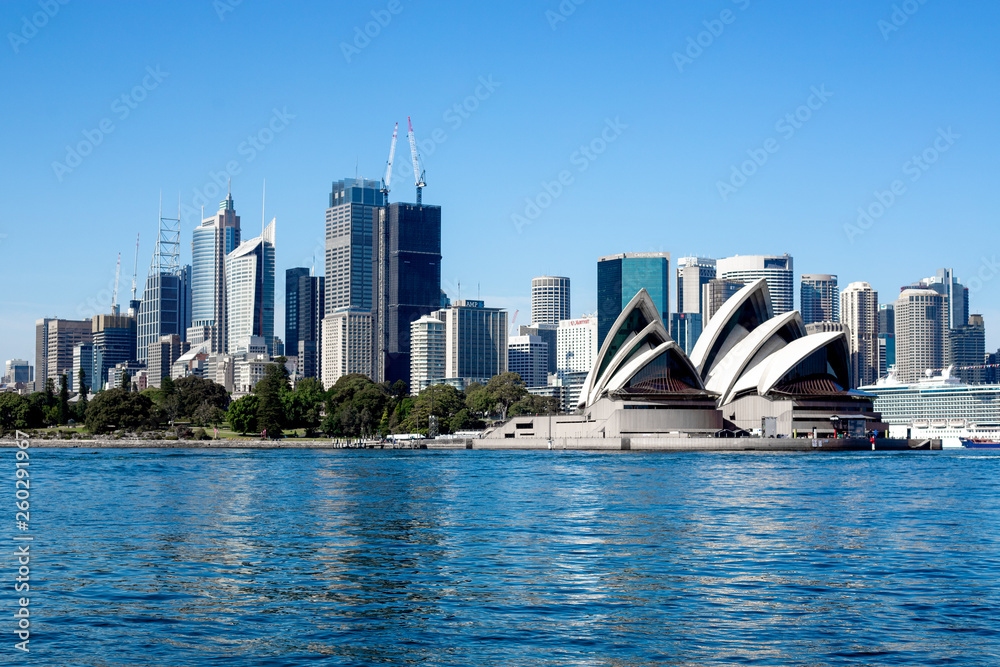 Naklejka premium Sydney, Australia Skyline