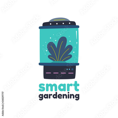 Smart greenhouse for seedlings.