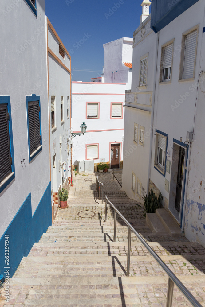Town of Albufeira in Algarve (Portugal)