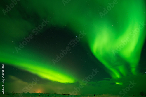 Northern lights - Aurora Borealis - in Iceland © Danny
