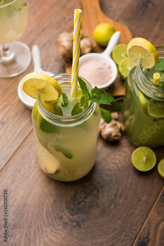 Shikanji is lemonade originating from the Punjab India. Also known as shikanjvi or Nimbu Pani or sherbet. popular summer cold drink