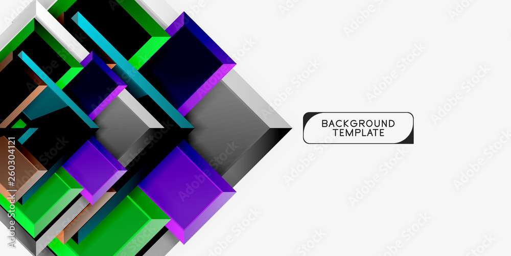 Glossy arrows background