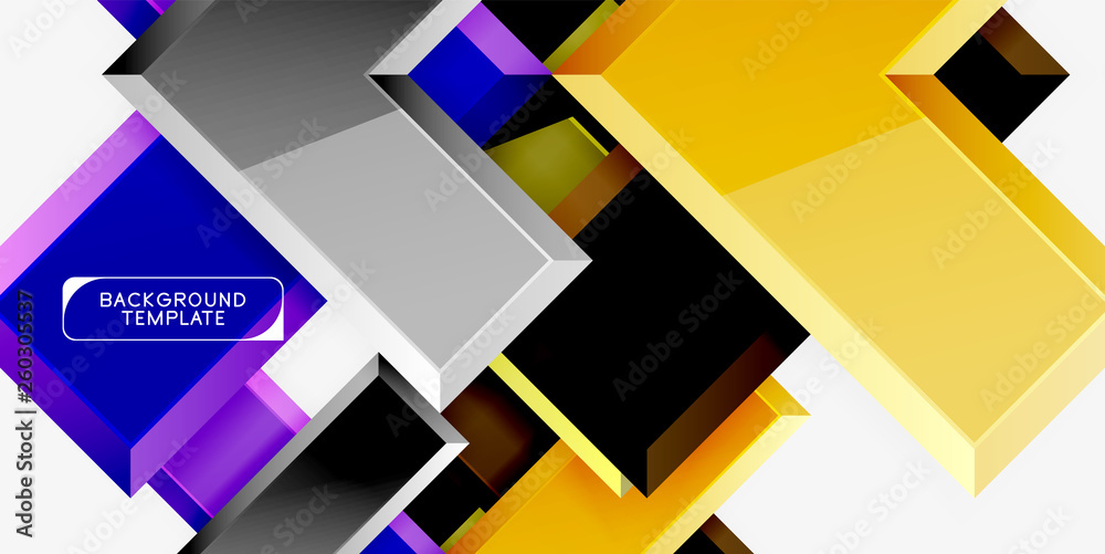 Glossy arrows background Glossy arrows background