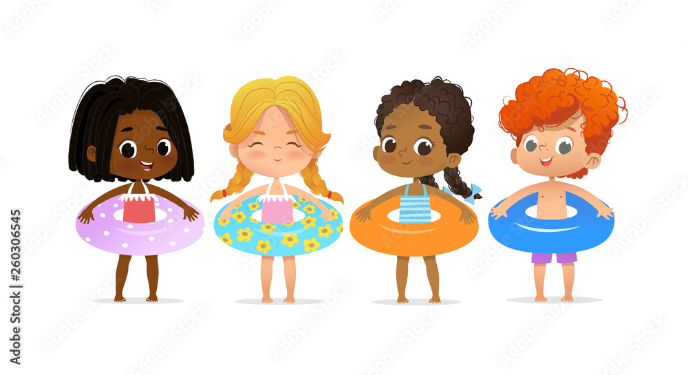 POOL PARTY Clipart Girl Pool Party Clipart Summer Clipart -  Israel