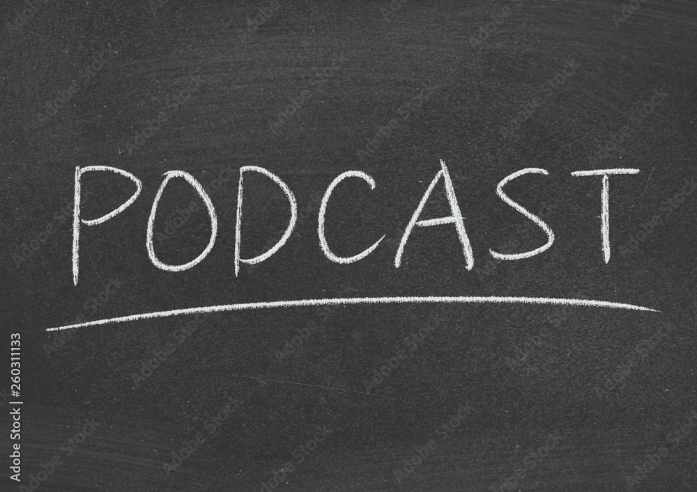 Fototapeta premium podcast
