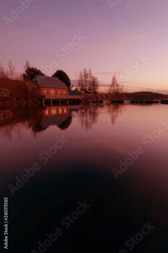 Steinberger SeeSteinberger See zum Sonnenuntergang