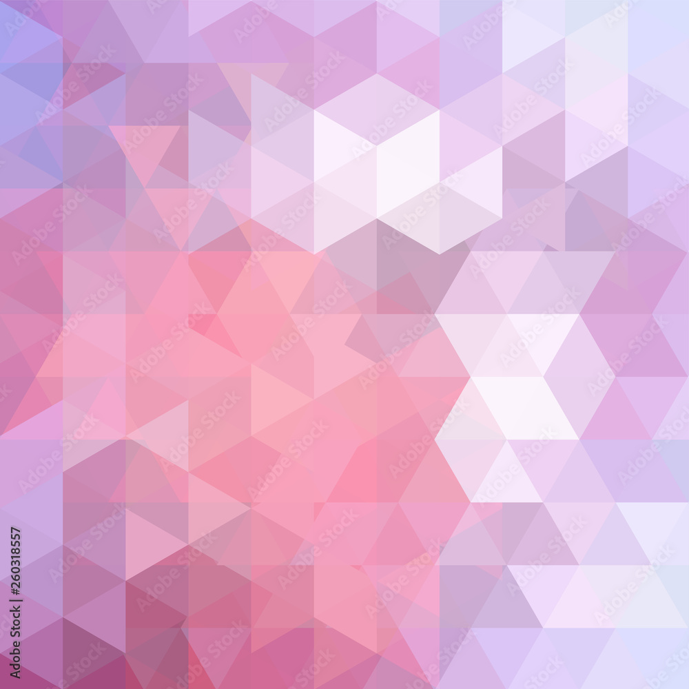 Triangle vector background. Can be used in cover design, book design, website background. Vector illustration. Pastel pink color. Triangle vector background. Can be used in cover design, book design, website background. Vector illustration. Pastel pink color.