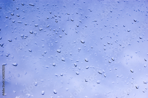 rain drops in the window