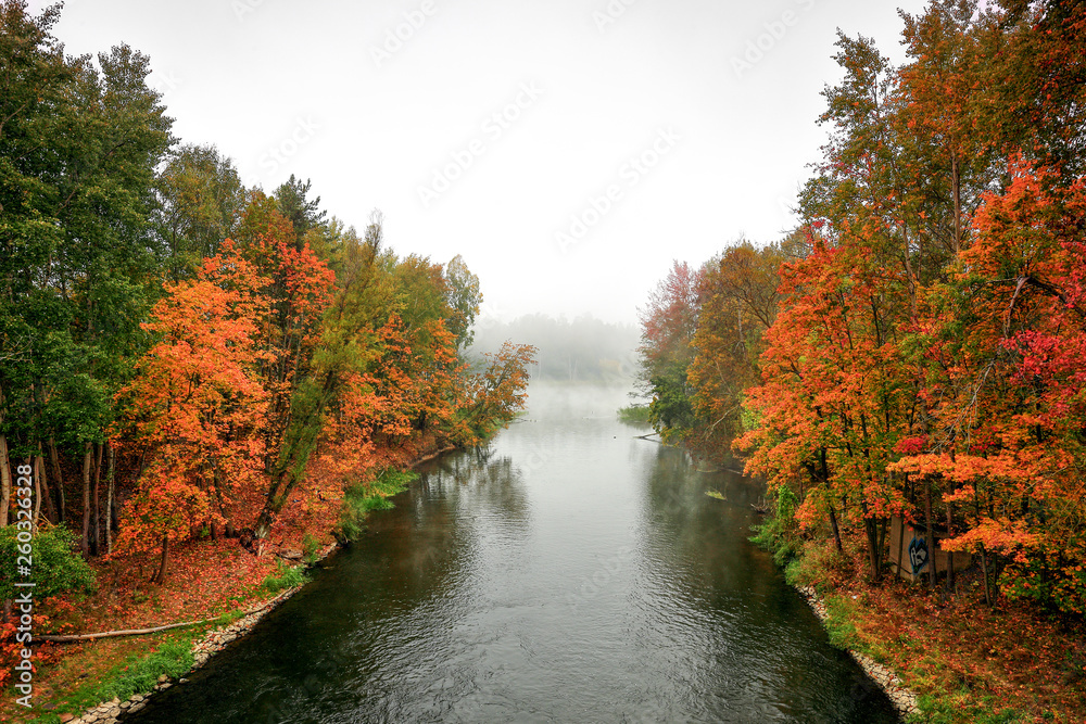 Warmia and Mazury-autumnal landscape