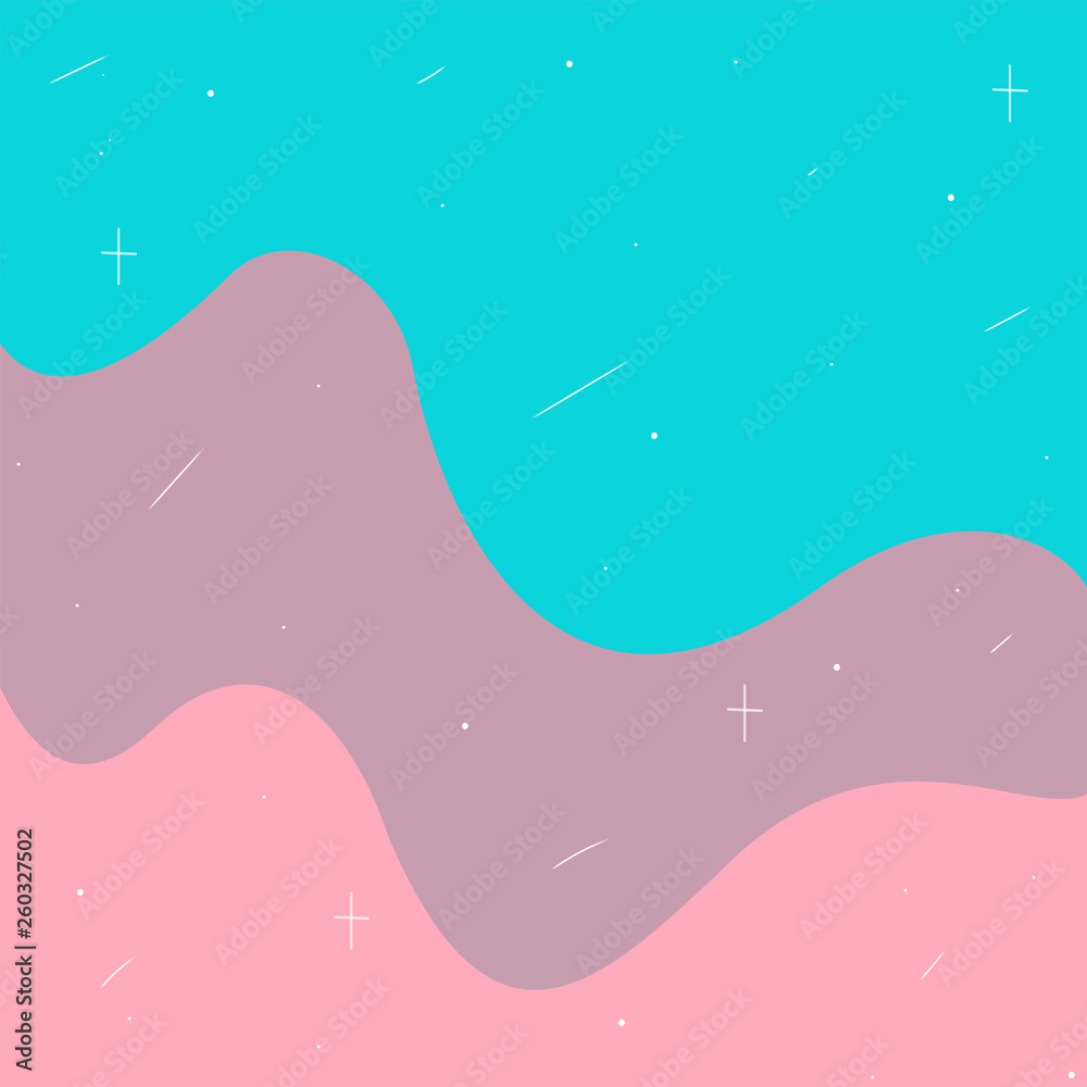 Fototapeta premium Modern geometric pink blue white colors abstract web gradient background