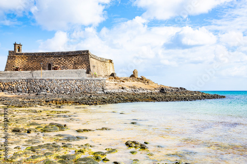 Castillo de San Garbriel in Arrecife on Lanzarote Island, Canary Islands, Spain photo