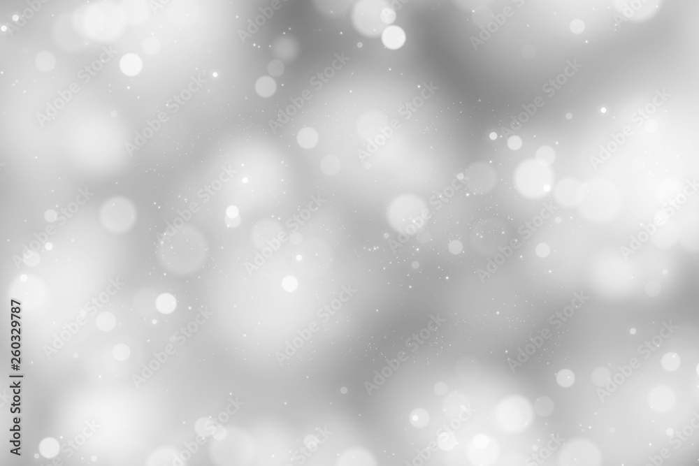 Silver color bokeh light Illustration background. Silver color bokeh light Illustration background.