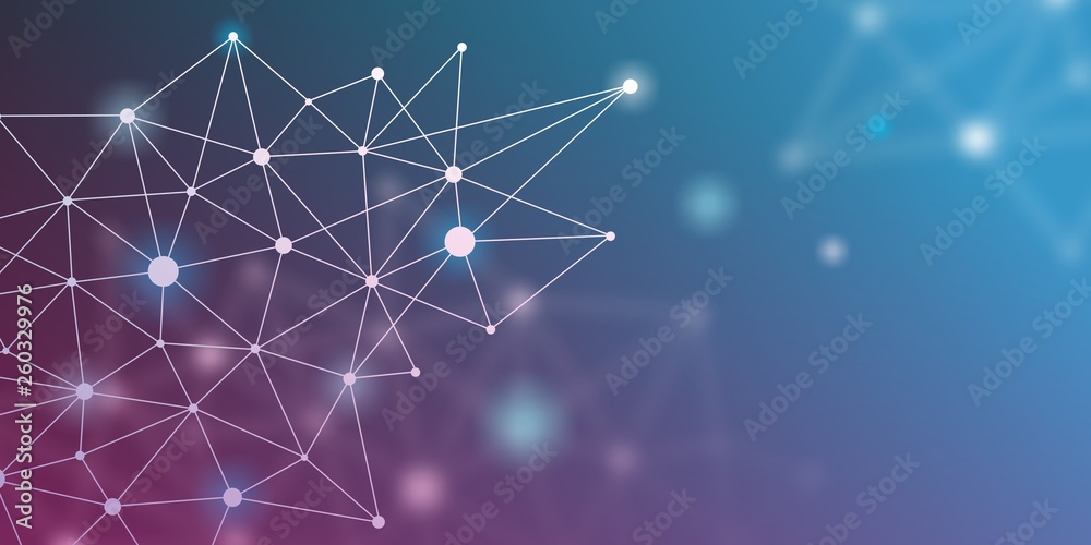 Abstract futuristic crypto blockchain. White dots and shapes in triangles. Modern digital technology concept texture for banner or web design Abstract futuristic crypto blockchain. White dots and shapes in triangles. Modern digital technology concept texture for banner or web design