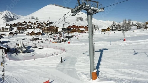 Ski holiday at Albiez (France)