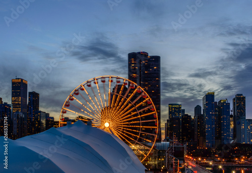 Navy Pier at Night