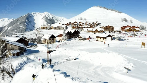 Ski holiday at Albiez (France)