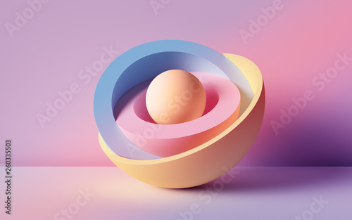 3d render, abstract background, pastel neon balls, primitive geometric shapes, simple mockup, minimal design elements