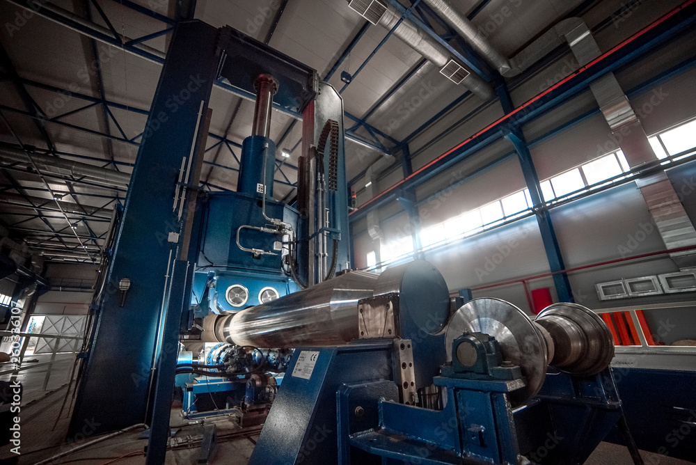 bending machine for large diameter pipe