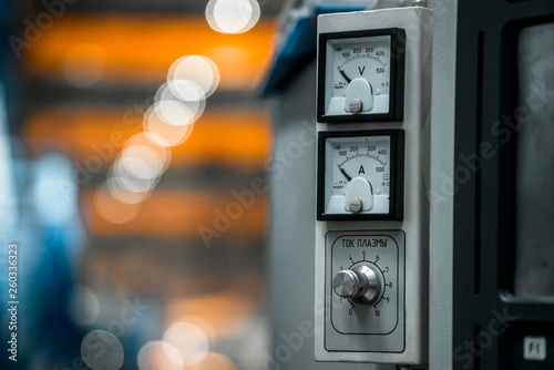 man welds at the factory