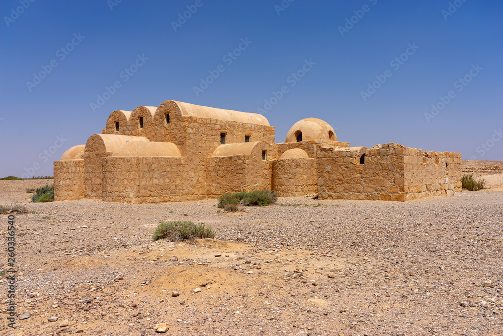 Desert castle Qasr Amra, Jordan Desert castle Qasr Amra, Jordan