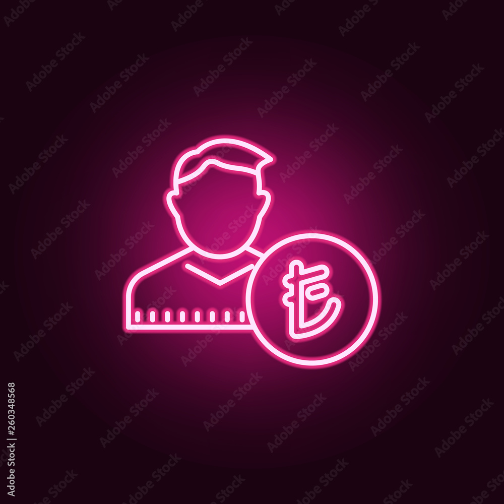 turkish lira neon icon. Elements of Banking set. Simple icon for websites, web design, mobile app, info graphics turkish lira neon icon. Elements of Banking set. Simple icon for websites, web design, mobile app, info graphics