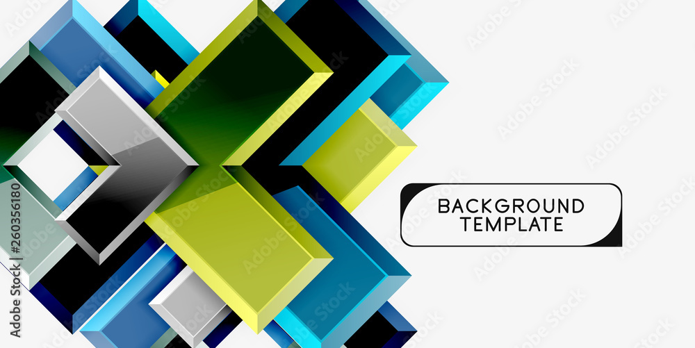 Glossy arrows background Glossy arrows background