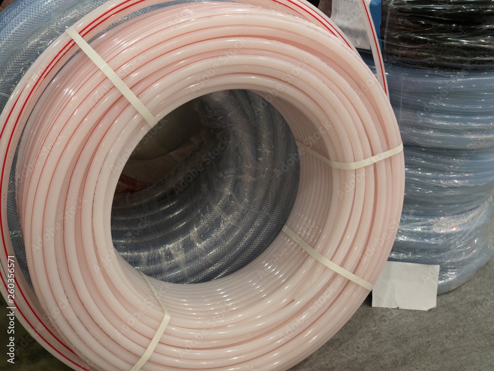 HDPE pvc pipe rolls at diy hardware store warehouse depot HDPE pvc pipe rolls at diy hardware store warehouse depot