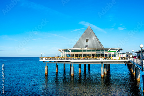 Seebr  cke  Heringsdorf  Insel Usedom  Deutschland 