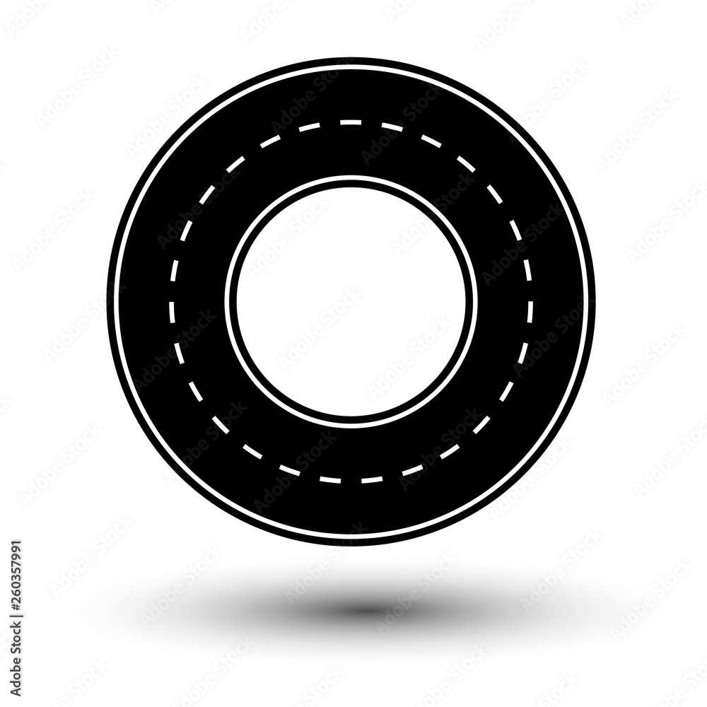Road icon  Vector Illustration