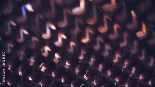 Fotografie Musicality bokeh background