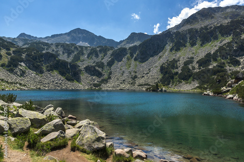 Fototapeta Naklejka Na Ścianę i Meble -  Landscape with Fish Banderitsa lake, Pirin Mountain, Bulgaria