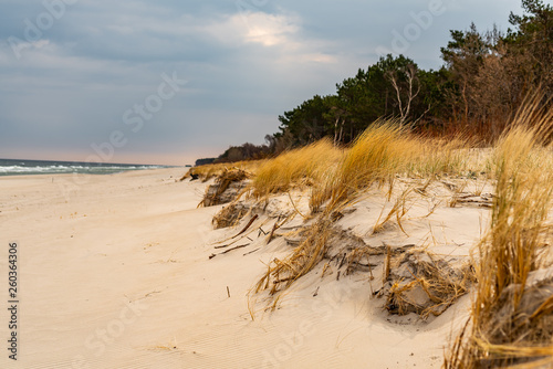 Łeba- krajobraz plaży