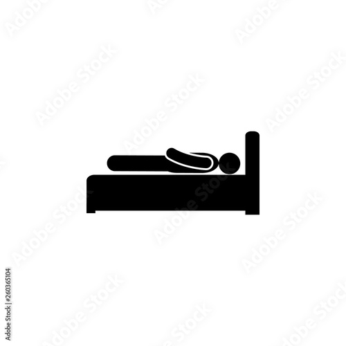 man dead glyph icon. Element of Development illustration icon. Signs and symbols can be used for web, logo, mobile app, UI, UX
