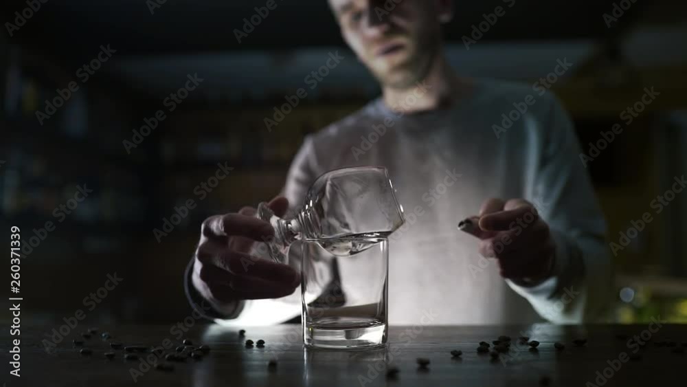 Bartender fires up the sambuca with gas burner, making cocktails in a bar, alcohol drink, bar party, 4k UHD 60p video in Prores HQ 422 Bartender fires up the sambuca with gas burner, making cocktails in a bar, alcohol drink, bar party, 4k UHD 60p video in Prores HQ 422