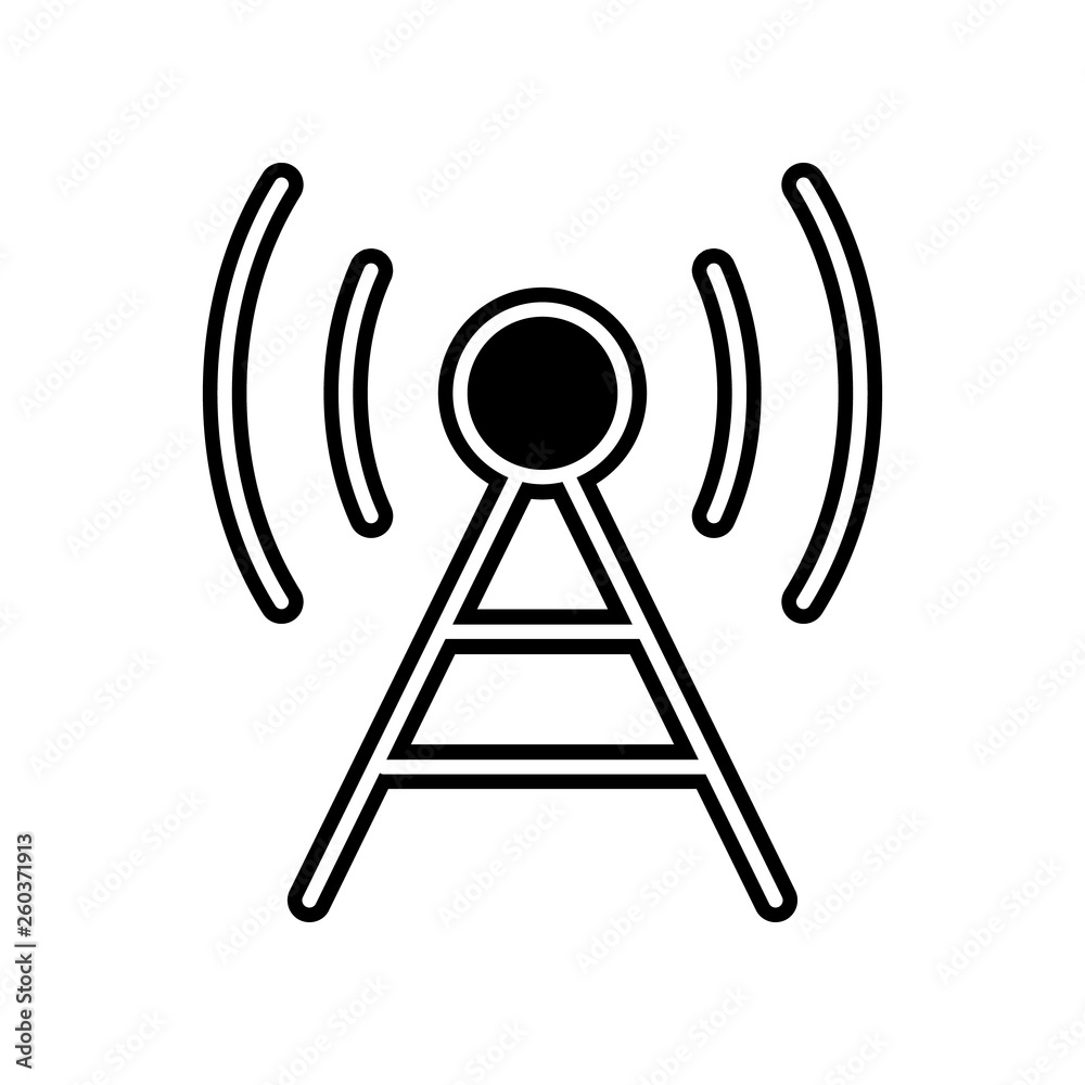 wave antenna icon. Element of Media, Press for mobile concept and web apps icon. Glyph, flat icon for website design and development, app development wave antenna icon. Element of Media, Press for mobile concept and web apps icon. Glyph, flat icon for website design and development, app development