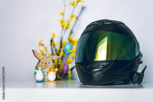 Motorcycle Easter photo