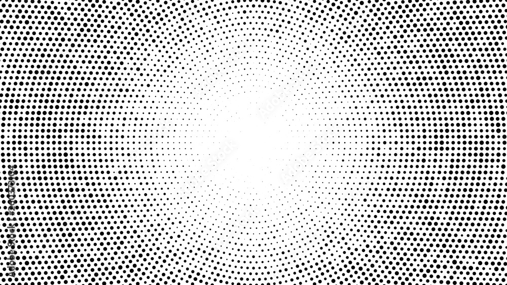 Halftone dotted background. Halftone effect vector pattern. Circle dots isolated on the white background.