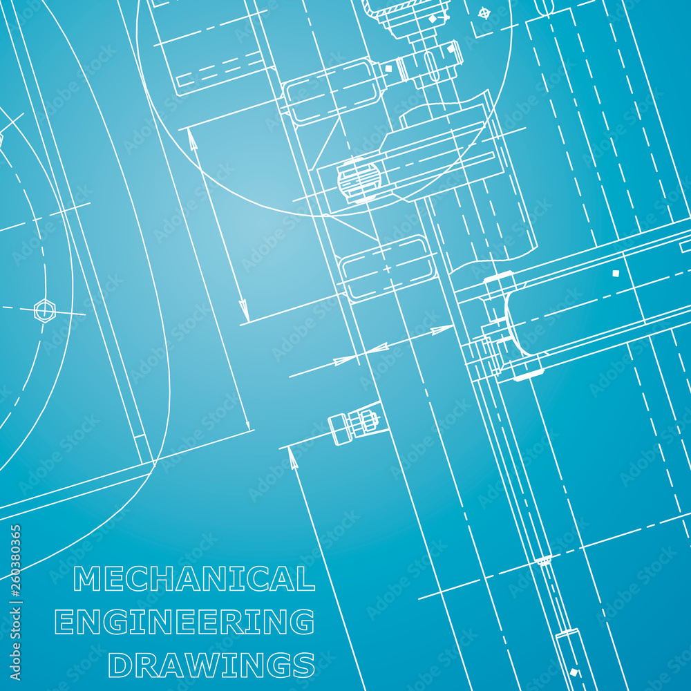 Blueprint, Sketch. Vector illustration. Corporate Identity. Blue and white Blueprint, Sketch. Vector illustration. Corporate Identity. Blue and white