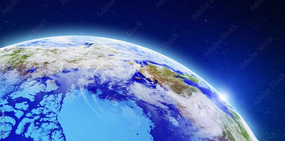 Arctic from space Arctic from space