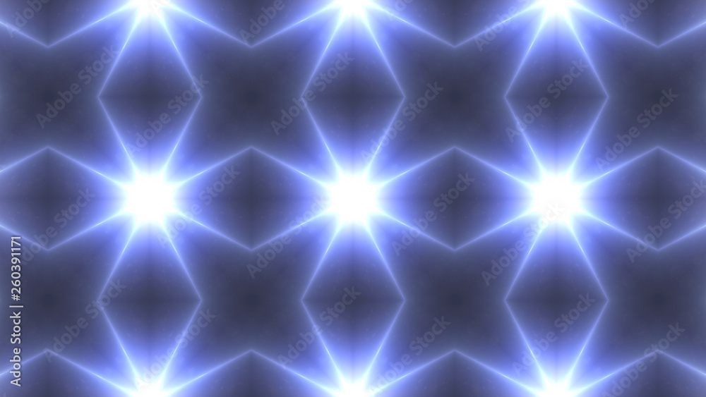 Designer abstract background with glowing individual shapes. Designer abstract background with glowing individual shapes.