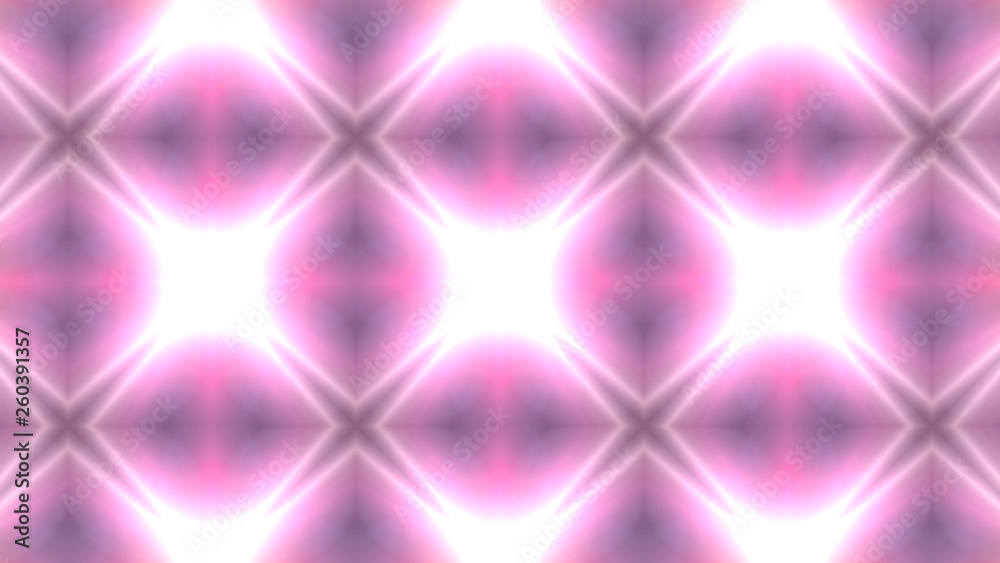 Obraz premium Designer abstract background with glowing individual shapes.