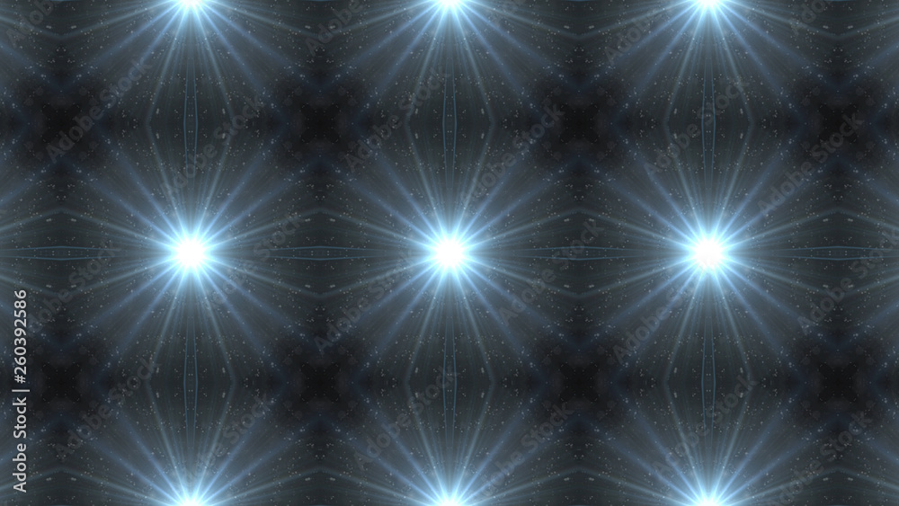Designer abstract background with glowing individual shapes. Designer abstract background with glowing individual shapes.