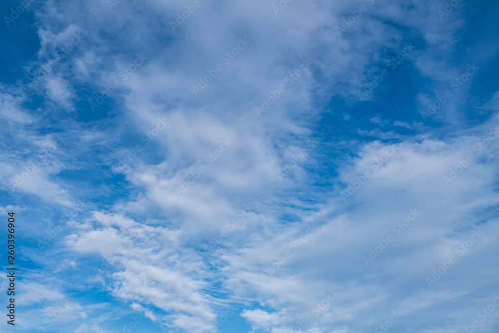 Fototapeta premium White Clouds and Blue Sky