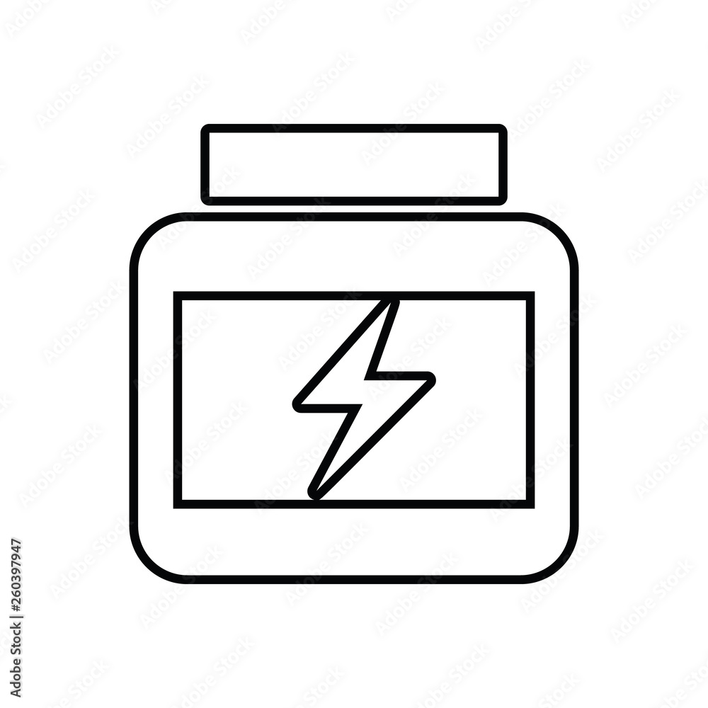 Sport Nutrition icon. Element of Sport for mobile concept and web apps icon. Outline, thin line icon for website design and development, app development Sport Nutrition icon. Element of Sport for mobile concept and web apps icon. Outline, thin line icon for website design and development, app development